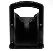 Bagel Slicer Easy To Use/Clean Versatile Smooth Cut - Stainless Steel (black)