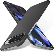[Bastmei] for Google Pixel 9 Pro/Pixel 9 Case, Minimalist Phone Cases Extremely Light Ultra-Light Super Slim Thin Camera Protection Hard PC Cover for Pixel 9/9 Pro Matt Case (Gravel Black)