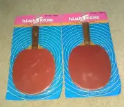 2 Vintage High Skore Ping Pong Ball Paddles Table Tennis Paddle New Old Stock
