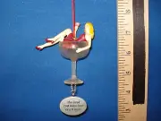 Wine Ornament Glass with Woman and Quotation 83861 187