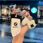 新款寶馬BMW鑰匙套BMW X1 X2 X3 X4 X5 X6 X7 G20 F20 E92 E30刀鋒款汽車鑰匙殻扣