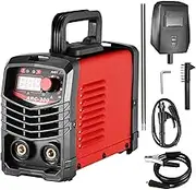 Electrode Welding Machine 300A Welding Machine Electrode Inverter Welding Machine Electrode Inverter ARC Welder Beginner Device Electric Welder with Welding Mask and Wire Brush