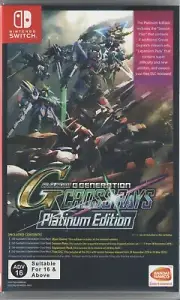 SD Gundam G Generation Crossrays Platinum Edition Switch New Game Special (2019)