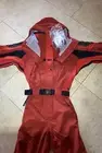Vtg Helly Hansen Equipe Ski Suit Snowsuit Helly Tech Red One piece Bib Women’s M