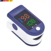 Aique 4 Colors Oximeter Portable Fingertip Pulse Blood Oxygen Saturation Monitor