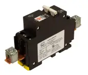 Circuit Breaker, 100A 150VDC, 1-Pole, Din Mount, Model MNEPV100