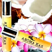 Coconut Frangipani Perfume Roll-On Fragrance Oil Luxury Vegan/Cruelty-Free