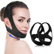 2PCSNew Stop Snoring Chin Strap Anti Snore Sleep Apnea Belt Device Solutions Jaw