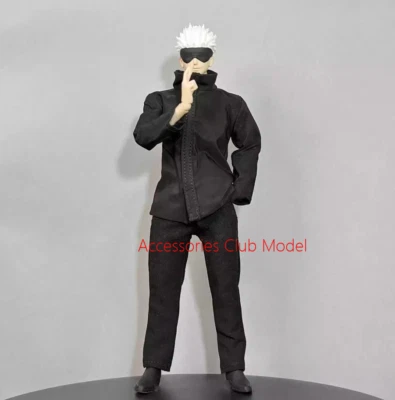 NEW 2PC 1/12 Custom Clothes Set For 6'' Jujutsu Kaisen Romankey Satoru Gojo