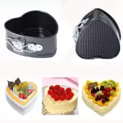 Love Heart Shape Non-Stick Cake Pan Tin DIY Cake Mold Baking Cheese Bread Tray