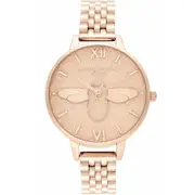 Olivia Burton Ob16gd46 Womens Pink Watch Quartz 34mm