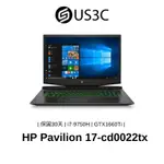 HP PAVILION 17吋 FHD I7-9750H 16G 512GSSD 1THDD GTX1660TI 二手品