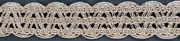 1" METALLIC ROSE GOLD BRAID GIMP FABRIC TRIM 9 METERS TRIMMING