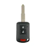 Car Remote Key OUCJ166N 6370B944 ID46 for Mitsubishi Outlander Sport 2016-2019 Lancer 2016-2017 Acce Black