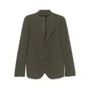 [Eraldo] Eraldo Peak-lapels Blazer XXL GREEN