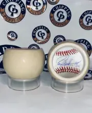 Custom "BARRY LARKIN" Auto Cue Ball Shot Glass - Hollowed Cue Ball