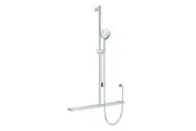 Fienza Care Inverted T Rail Shower With Push/Pull Slider
