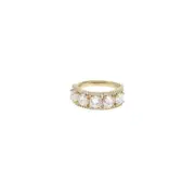 Zircon Ring Super Flash Fashion Jewellery Women Elegant Crystal Adjustable