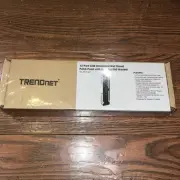 TRENDnet 12-Port Cat6 TC-P12C6V Unshielded Wall Mount Patch Panel w/89D Bracket
