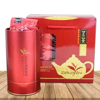 在飛比找PChome24h購物優惠-醒茶莊 輕焙精選阿里山高山金萱茶禮盒300g(1組)