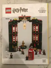 INSTRUCTION MANUAL ONLY from LEGO 76403 The Ministry of Magic, Brand New!