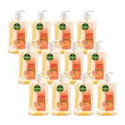 12x Dettol 500ml Home/Office Liquid Pump Hand Wash/Soap Antibacterial Grapefruit
