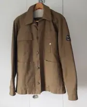 Brand New Men's Eddie Bauer Mountain Ops Rivet Chore Jacket Small / Hazelnut