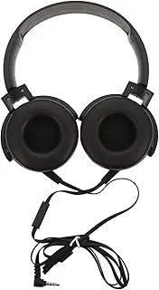 CONGARTENO 1pc Wired Headphone with Mic Lightweight Head Mounted Stereo Gaming Headset for Comfortable for Movies Games and Video Chats Music Lovers