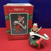 Enesco Treasury Ornament Th-ink-in of you 1990 Chester Chipmunk Series E6