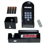 Mighty Mule Gate Lock Pedestrian Walk-Through Gates Mount Horizontally
