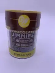 Wilton Chocolate Jimmies Sprinkles 1.76 oz Cookies Cake Ice Cream Decoration
