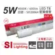 [喜萬年]含稅 旭光 LED T8 5W 4000K 自然光 1尺 全電壓 日光燈管_SI520064