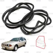 For Nissan NV Pick UP 2000 06 L+R Door Rubber Seal Weatherstrip