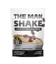 The Man Shake COFFEE 840g ONE WEEK SUPPLY Meal Replacement FREE SHIPPING