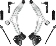 Front Lower Control Arm Suspension Stabilizer Link Tie Rod End Boots Kits Compatible For Ford Focus C-Max 2012 2013 2014-2016