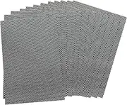 JHZABPO Match Striker Sticker - Match Striker Paper with Adhesive - Black Honeycomb Match Striker Paper 5.5" * 8"(Pack of 12)