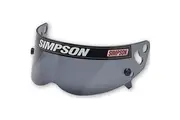 Simpson Replacement Visor Smoke Simpson X Bandit Diamondback Skull & RX Helmets