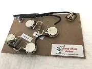 The 59 ES335 Gibson Epiphone Style Prewired Wiring Harness Paper In Oil Caps