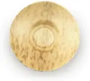BambooMN Brand - Premium Bamboo Leaf Shallow Bowls - Bulk Quantities Available