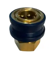 Pressure Washer Hot Water Quick Connect 3/8 NPT Socket Coupler W/ Insulated Grip