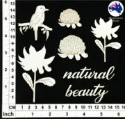 Chipboard Embellishments for Scrapbooking, Cardmaking - Australia 04 CB5191