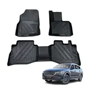 3D All-Weather Floor Mats set Fit Mazda CX-8 CX8 2018-2025