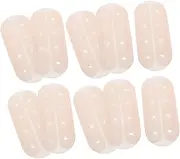 [BESPORTBLE] 5 Pairs Bra Strap Holders Slip Shoulder Pads Silicone Gel Pads for Bra Straps Comfortable Shoulder Protectors for Workout Casual