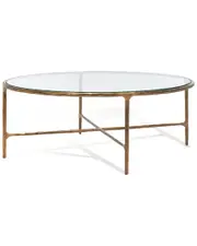 Safavieh Couture Jessa Oval Metal Coffee Table