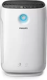 Philips 2000 Series Air Purifier - Removes Germs, Dust and Allergens in Rooms up to 79m², 3 Speeds, Sleep Mode, 333 m³/h clean air rate (CADR), (AC2887/70)