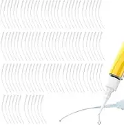 Precision Needle Tips,Glue Bottle Applicator - Precision Tip Glue Applicator, Dropping Tube Glue Nozzle, Bottle Lid Catheter for Glue Liquid Dropper Bottles