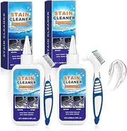 2025 New Home Remover Gel, 100ml Household Stain Cleaner Gel for Washing Machine, Refrigerator Strips, Grout Cleaner for Tiles Grout Sealant Bathroom Kitchen Sinks Cleaning (2)