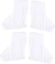 NOLITOY Skate Covers Boot Cover Waterproof Boots Waterproof Overshoes Toe Ice Skate Guards Figure Skating Protectors Shoe Protector Covers Ice Skate Shoes Shoe Covers
