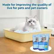 Cat Litter Crystals, Non Clumping No Scooping Low Dust, Low Tracking