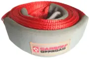 Carbon Offroad 12 Tonne 5M Tree Trunk Protector Recovery Strap 4x4 4WD NEW
